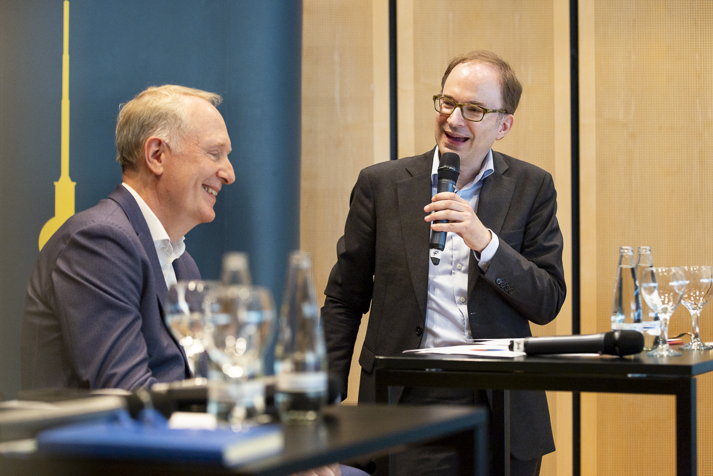 VBKI 2025 – Impuls – Brücken in Not - wie weiter mit Berlins Infrastruktur? u.a. mit Ute Bonde (Senatorin für Mobilität / Verkehr / Klimaschutz und Umwelt), Foto: Businessfotografie Inga Haar (Markus Stegner)