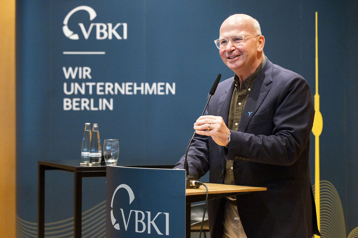 VBKI 2025 – Business Breakfast – Stefan Evers (Bürgermeister und Senator für Finanzen des Landes Berlin), Foto: Businessfotografie Inga Haar (Markus Stegner)