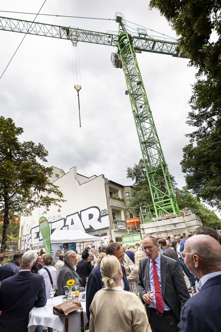 VBKI 2025 – Baustelle VBKI Haus – Grundsteinlegung, Foto: Businessfotografie Inga Haar (Markus Stegner)