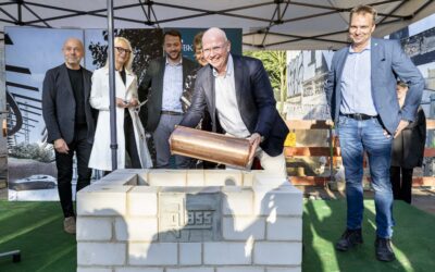 Neues Vereinshaus: VBKI feiert Grundsteinlegung