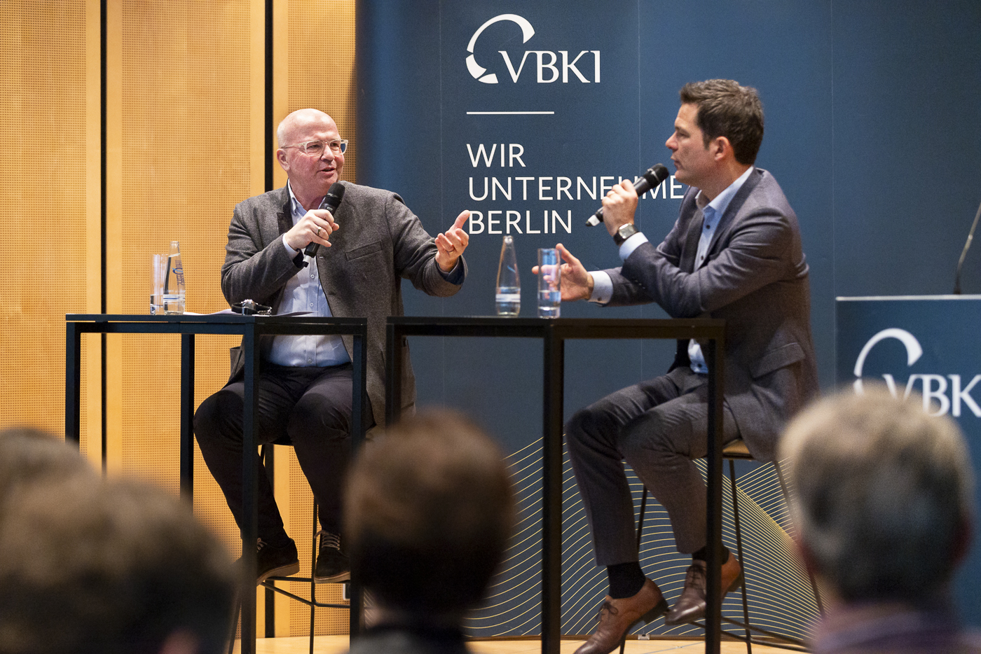 VBKI 2025 – Business Breakfast – Steffen Krach (Spitzenkandidat der SPD Berlin), Foto: Markus Stegner (Businessfotografie Inga Haar)