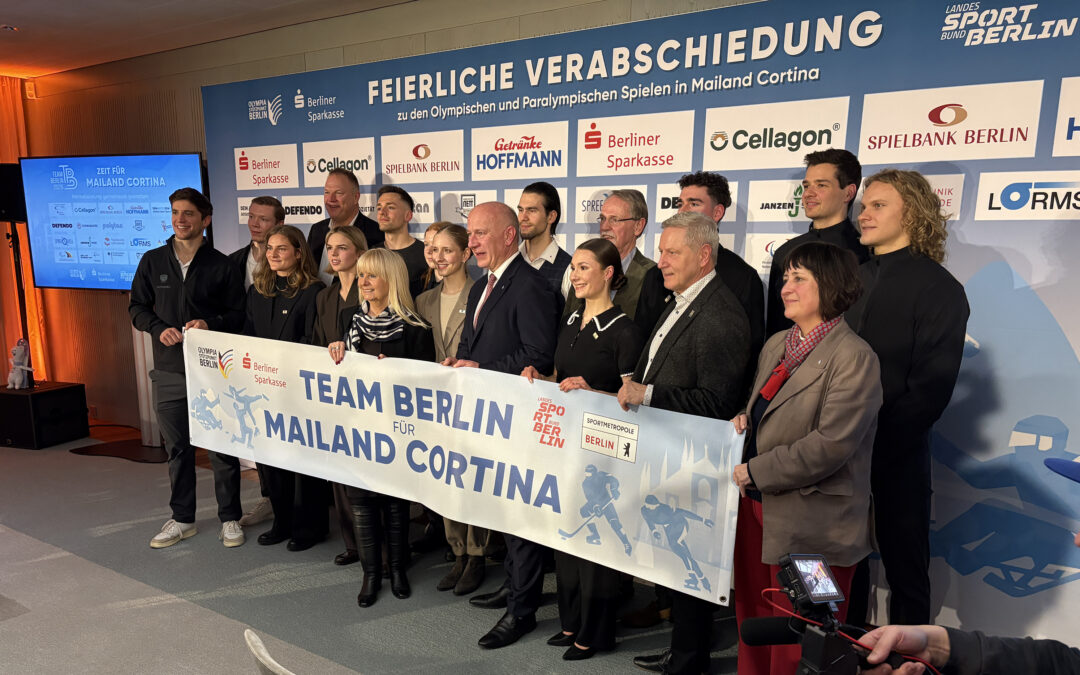 Großer Bahnhof für Berlins Olympiastars