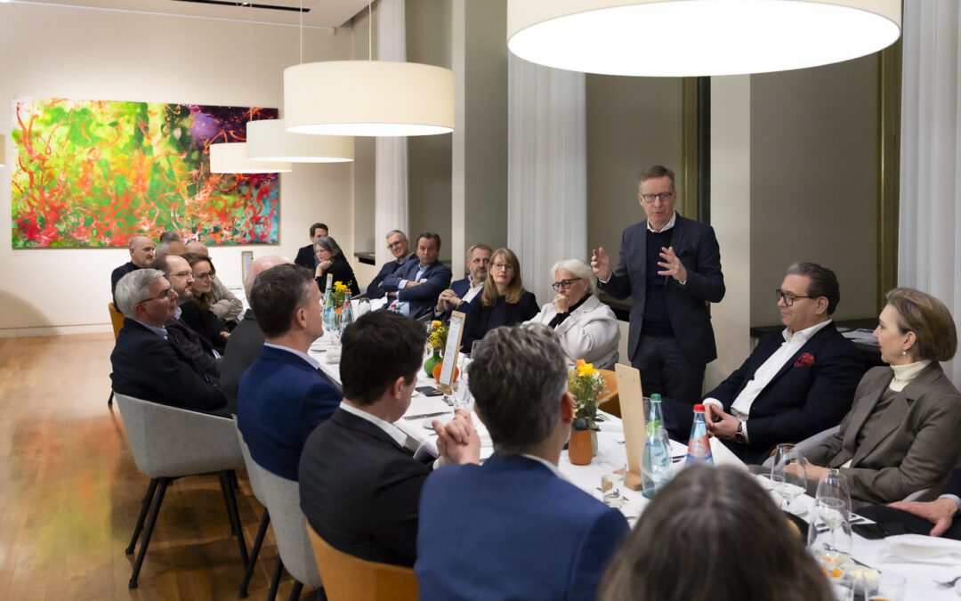 CEOs for Berlin diskutieren mit Prof. Dr. Michael Hüther